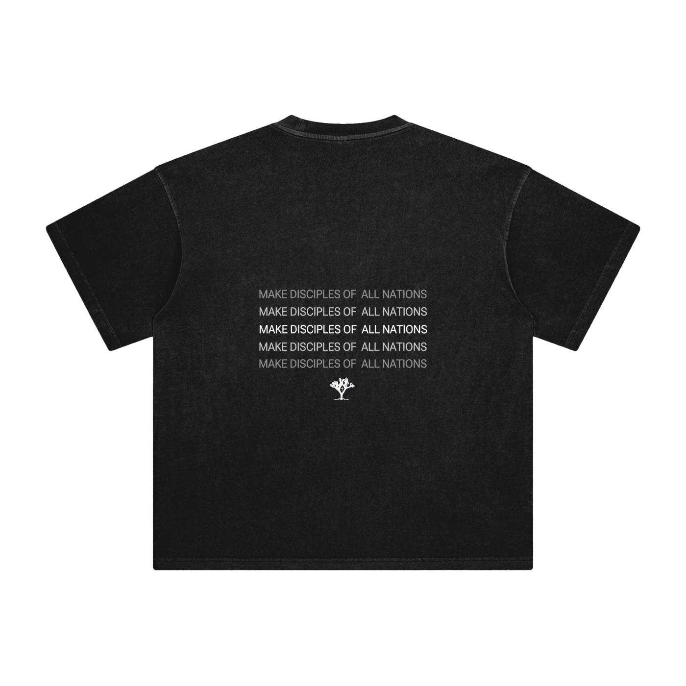A1 - Make Disciples Matthew 28:19 Enzyme Washed T-Shirt