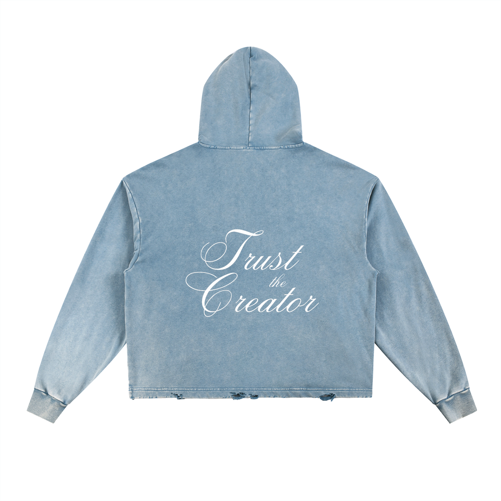 Trust the Creator Vintage Washed Hoodie