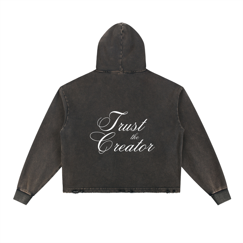 Trust the Creator Vintage Washed Hoodie
