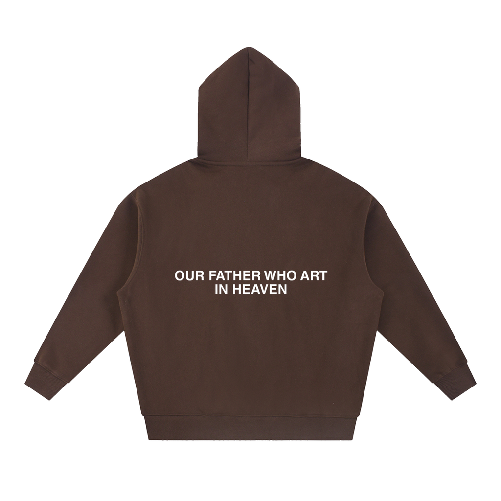 Adonai Oversized Boxy Fit Fleece Hoodie