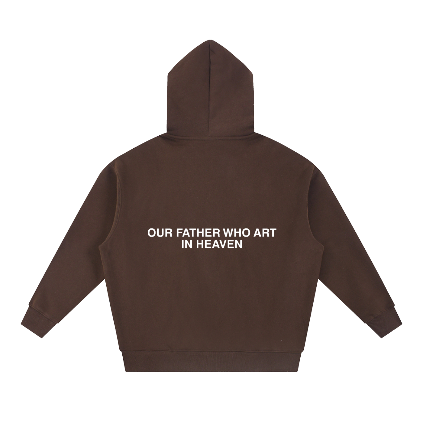 Adonai Oversized Boxy Fit Fleece Hoodie