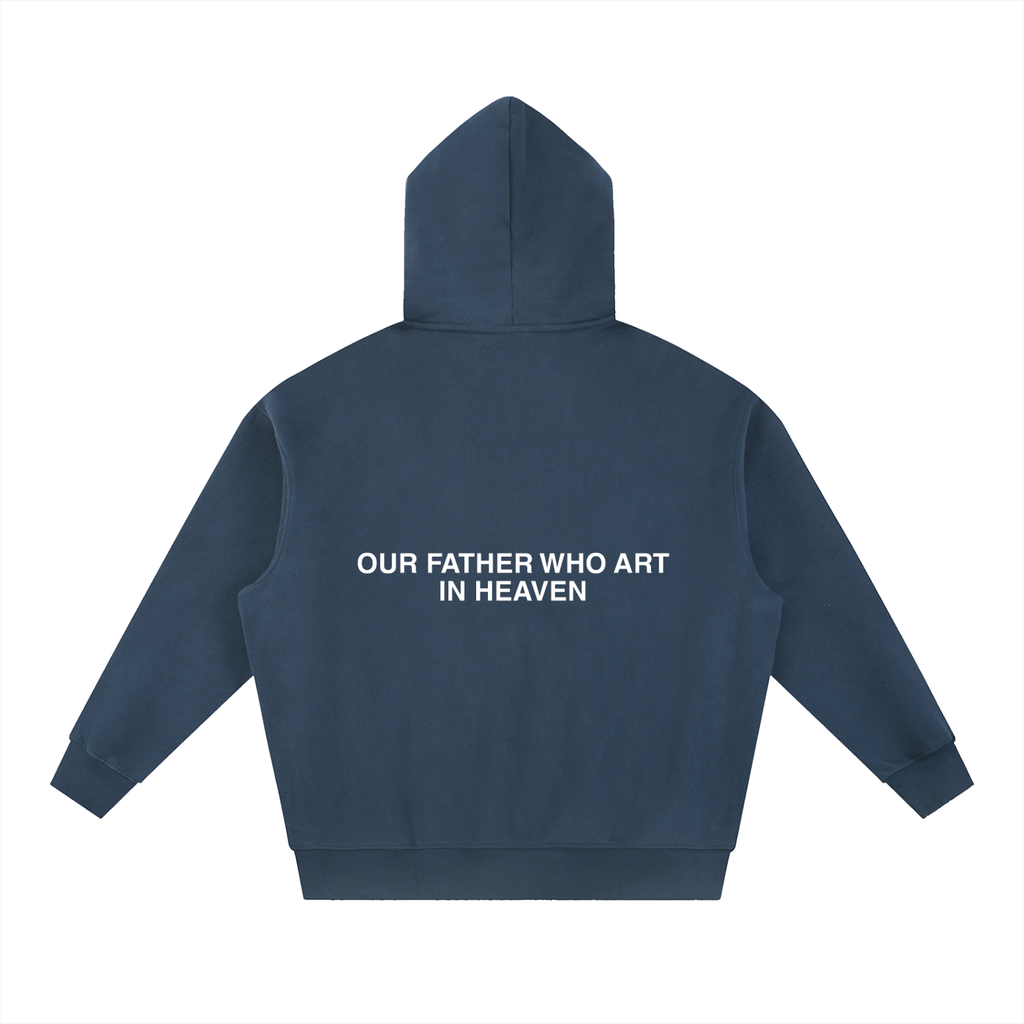Adonai Oversized Boxy Fit Fleece Hoodie