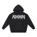 Adonai Oversized Boxy Fit Fleece Hoodie