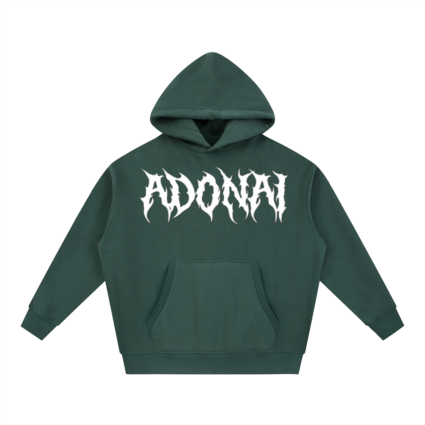 Adonai Oversized Boxy Fit Fleece Hoodie